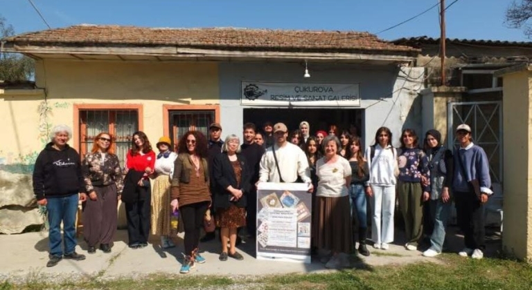 Tarsus’ta İlk “Kırkyama Sergisi” Sanatseverleri Buluşturdu