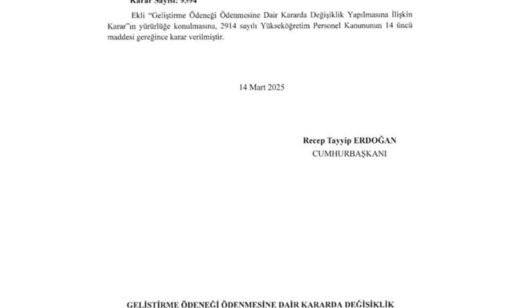 Deprem Bölgesindeki Akademisyenlere Büyük Destek: Ödenek 0 Artırıldı!