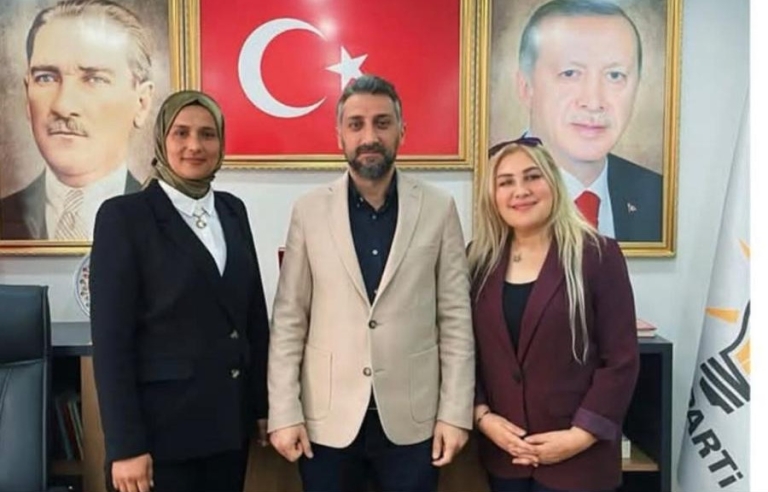 MHP’li Feray Özdemir’den AK Parti Yenişehir İlçe Başkanına Hayırlı Olsun Ziyareti