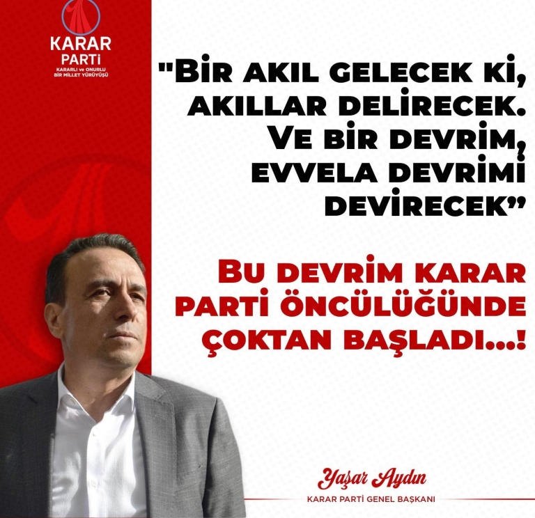 Yaşar Aydın’dan Sert Çıkış: “İktidar ve Muhalefetin Yüzü Kızarmıyor”