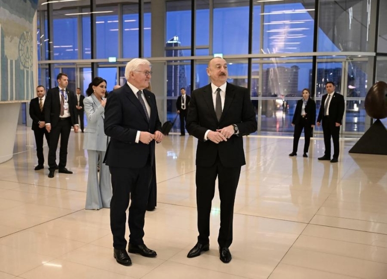 Azerbaycan ve Almanya Liderleri Kültürel Buluşmada Bir Araya Geldi!