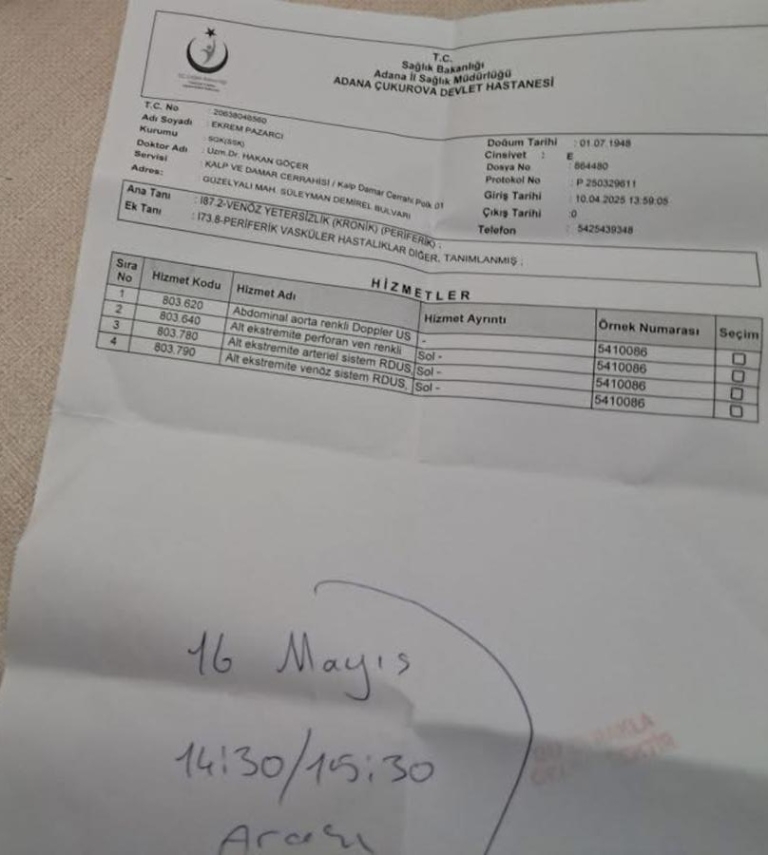 Sağlıkta Gecikme Can Alıyor: Vatandaştan Anlamlı Çağrı