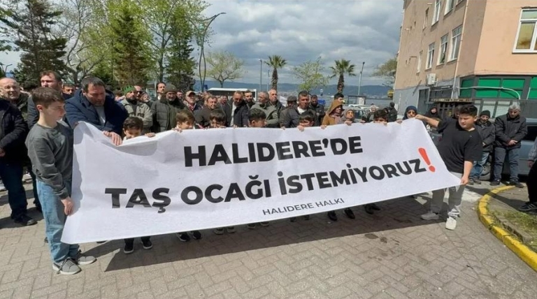 Halıdere Halkı Taş Ocağına Karşı Tek Yürek: “Doğamıza Dokunma!”