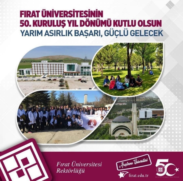 Prof. Dr. Yasemin Açık’tan Fırat Üniversitesi’ne 50. Yıl Mesajı: “Onur ve Gurur Duyuyorum”