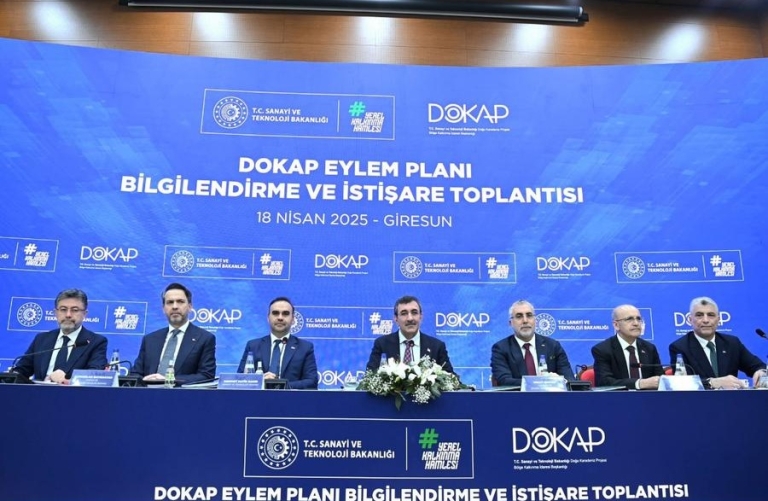 Cumhurbaşkanlığı Yardımcısı Cevdet Yılmaz, Giresun’da DOKAP Eylem Planı’nı Açıkladı