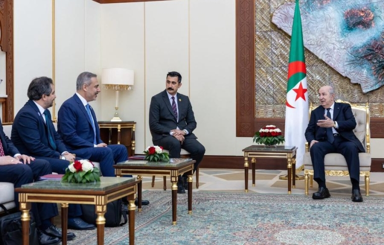 Türkiye-Cezayir İlişkilerinde Yeni Dönem: Fidan, Tebbun ile Bir Araya Geldi