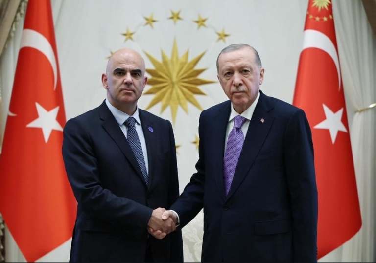 Cumhurbaşkanı Erdoğan, Avrupa Konseyi Genel Sekreteri Berset’i Ağırladı