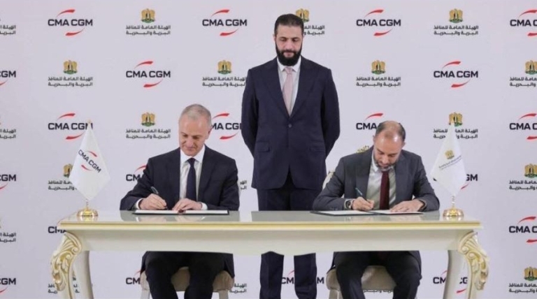 Suriye’nin Limanları Yabancı Şirketlere Devrediliyor: CMA CGM İle Uzun Vadeli Anlaşma