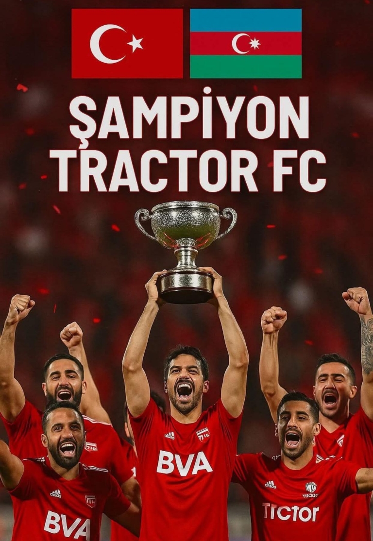 Tebriz’de Bayram Havası: Tractor FC Şampiyon, Türk Dünyası Gururlu