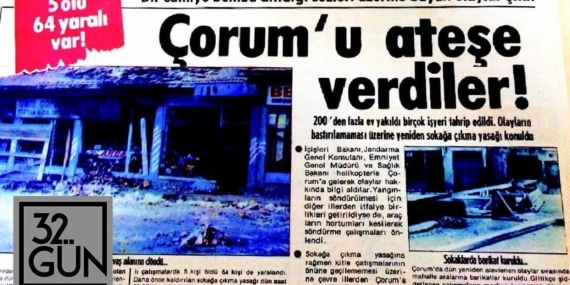 28 Mayıs 1980 Çorum Katliamı: Kardeşliğe Kurşun, Tarihe Kara Bir Leke