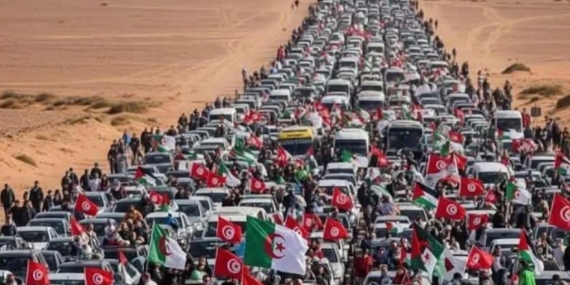 Kuzey Afrika’dan Gazze’ye: Sumud Konvoyu Umut ve Direniş Taşıyor