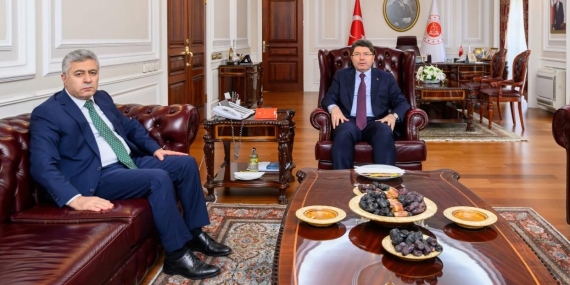 Adalet Bakanı Tunç, Yargıtay Başsavcısı Şentürk’ü Ağırladı