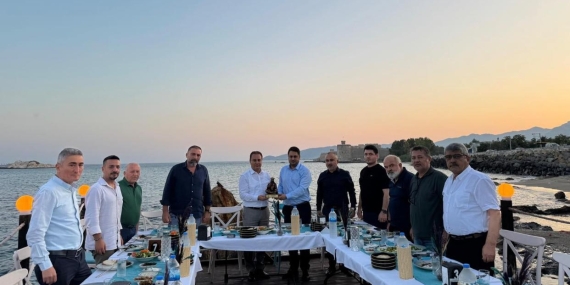 Kaymakam Bozdemir Onuruna Sanayi Odası’ndan Veda Yemeği