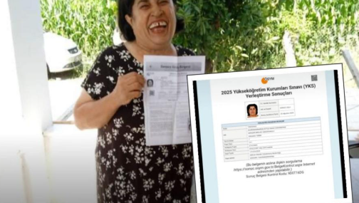 63 Yaşında Üniversite Hayalini Gerçekleştirdi: Döndü Uslu Torunuyla Birlikte YKS’ye Girdi