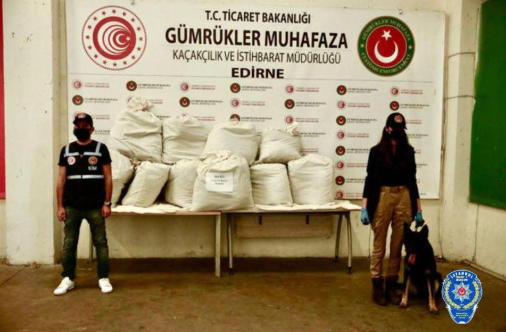 Kapıkule Sınır Kapısı’nda 114 Kilogram Uyuşturucu Ele Geçirildi